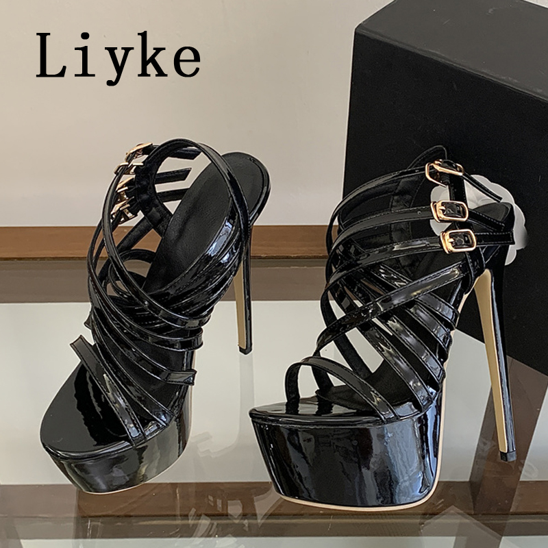 Street Fashion Ladies - Liyke Summer 17CM Super High Heels