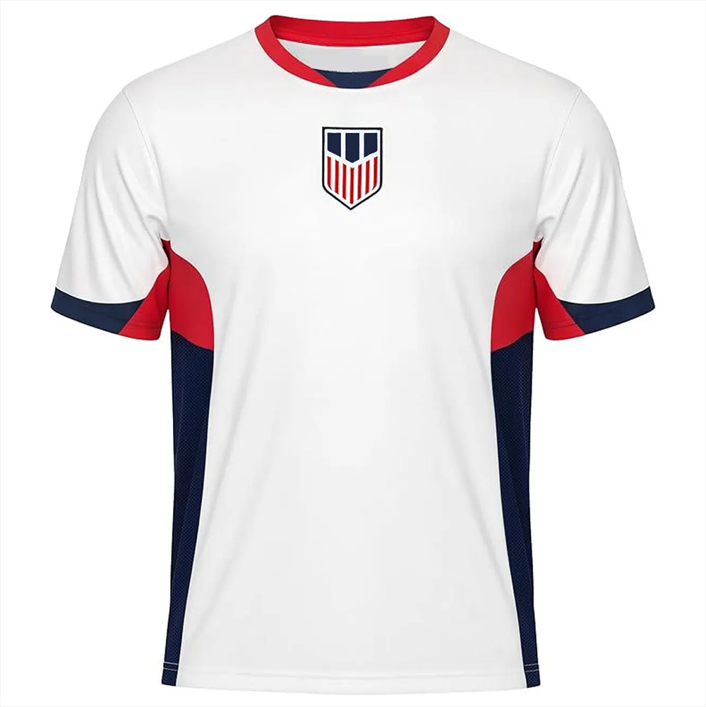 2026 USA Soccer Game Soccer T- - Street Fashion Game 评论和价格