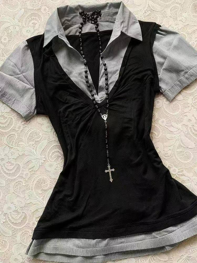 Fairy Grunge Aesthetic Tees Wo - Street Fashion In Japan 评论和价格