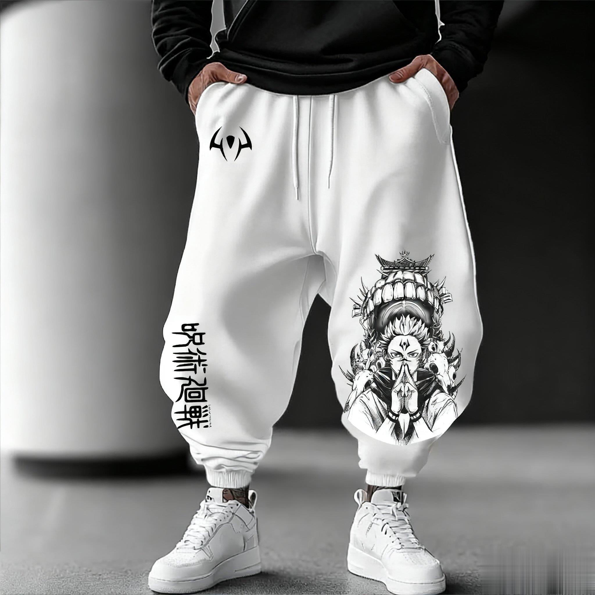 Jujutsu Kaisen Men Jogging Pan - Street Fashion In Japan 评论和价格