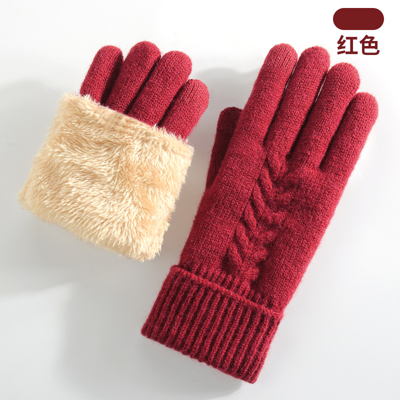Knitted gloves for men and wom - Street Fashion Gloves 评论和价格
