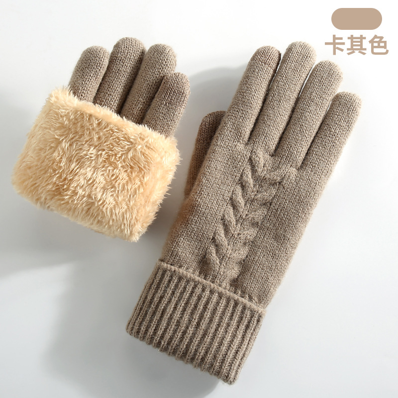 Knitted gloves for men and wom - Street Fashion Gloves 评论和价格