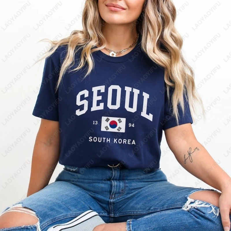 Seoul South Korean Flag Unisex - Street Fashion Seoul 评论和价格