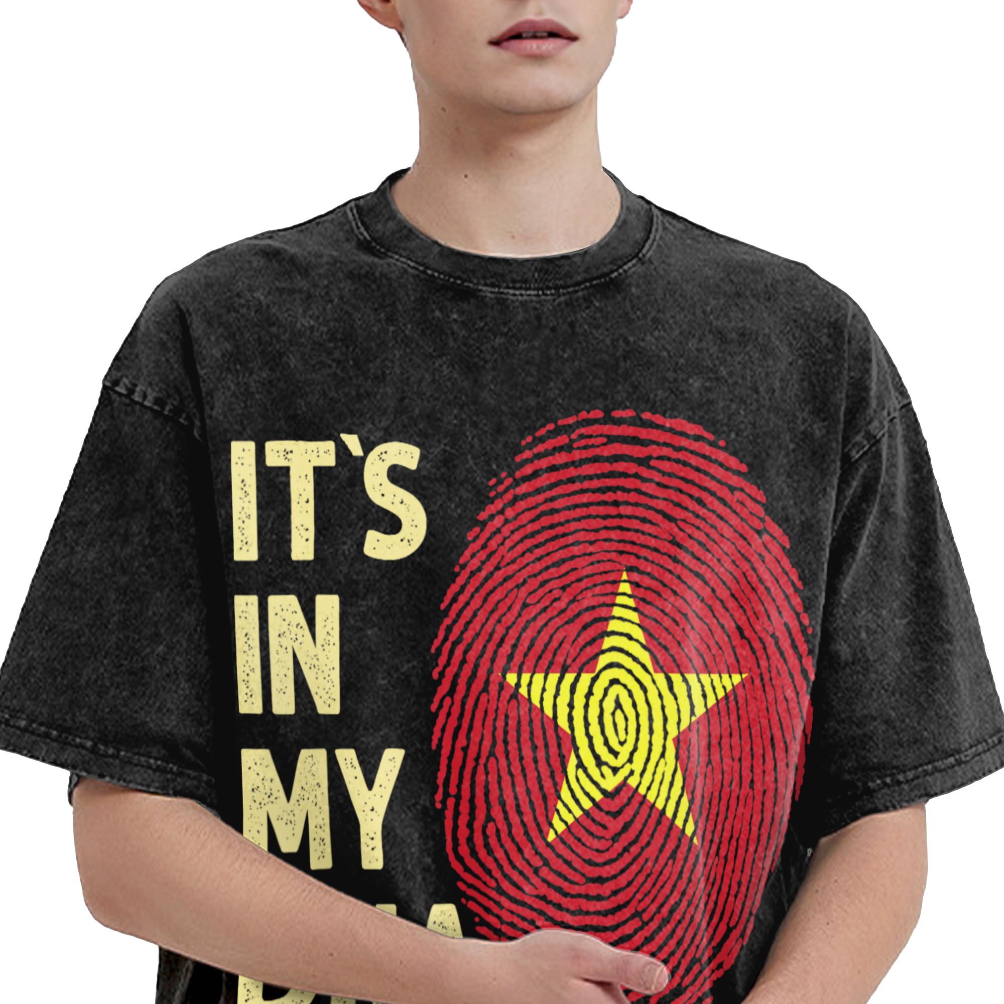Vietnam in My DNA Vietnam Flag - Street Fashion Vietnam 评论和价格