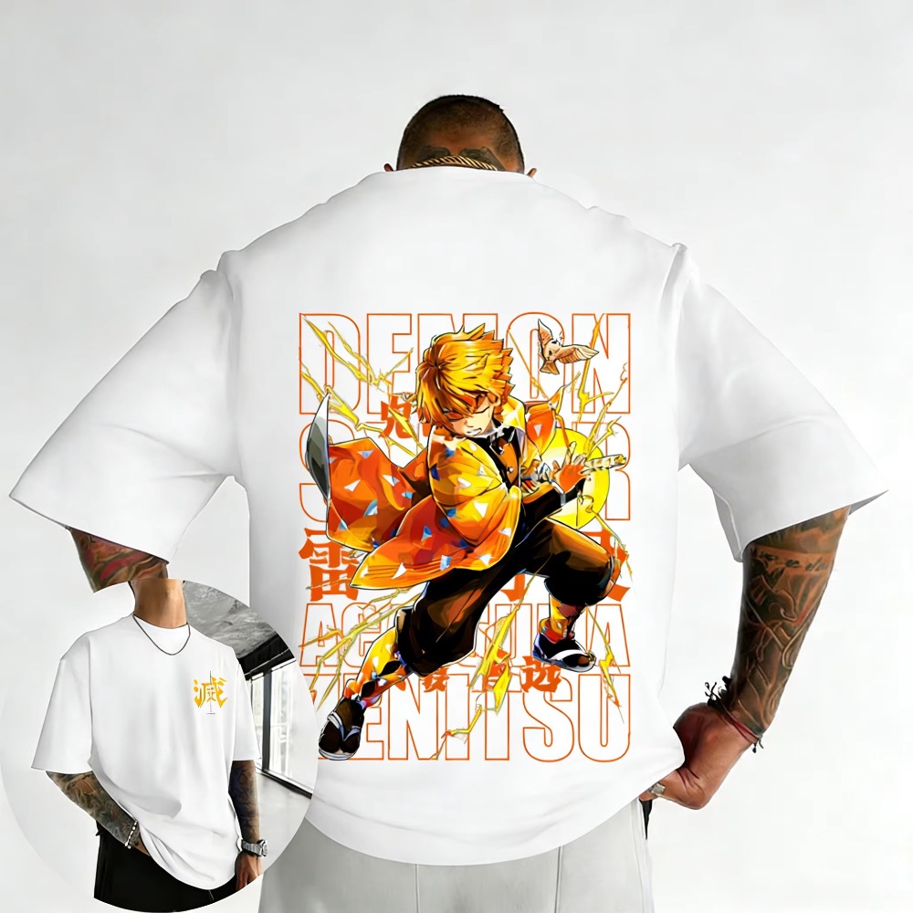 Plus Size Demon Slayer Summer  - Street Fashion In Japan 评论和价格