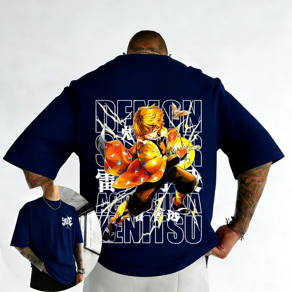 Plus Size Demon Slayer Summer  - Street Fashion In Japan 评论和价格