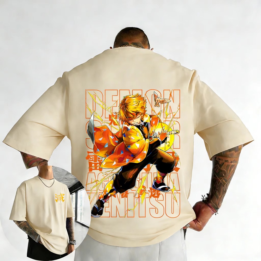 Plus Size Demon Slayer Summer  - Street Fashion In Japan 评论和价格