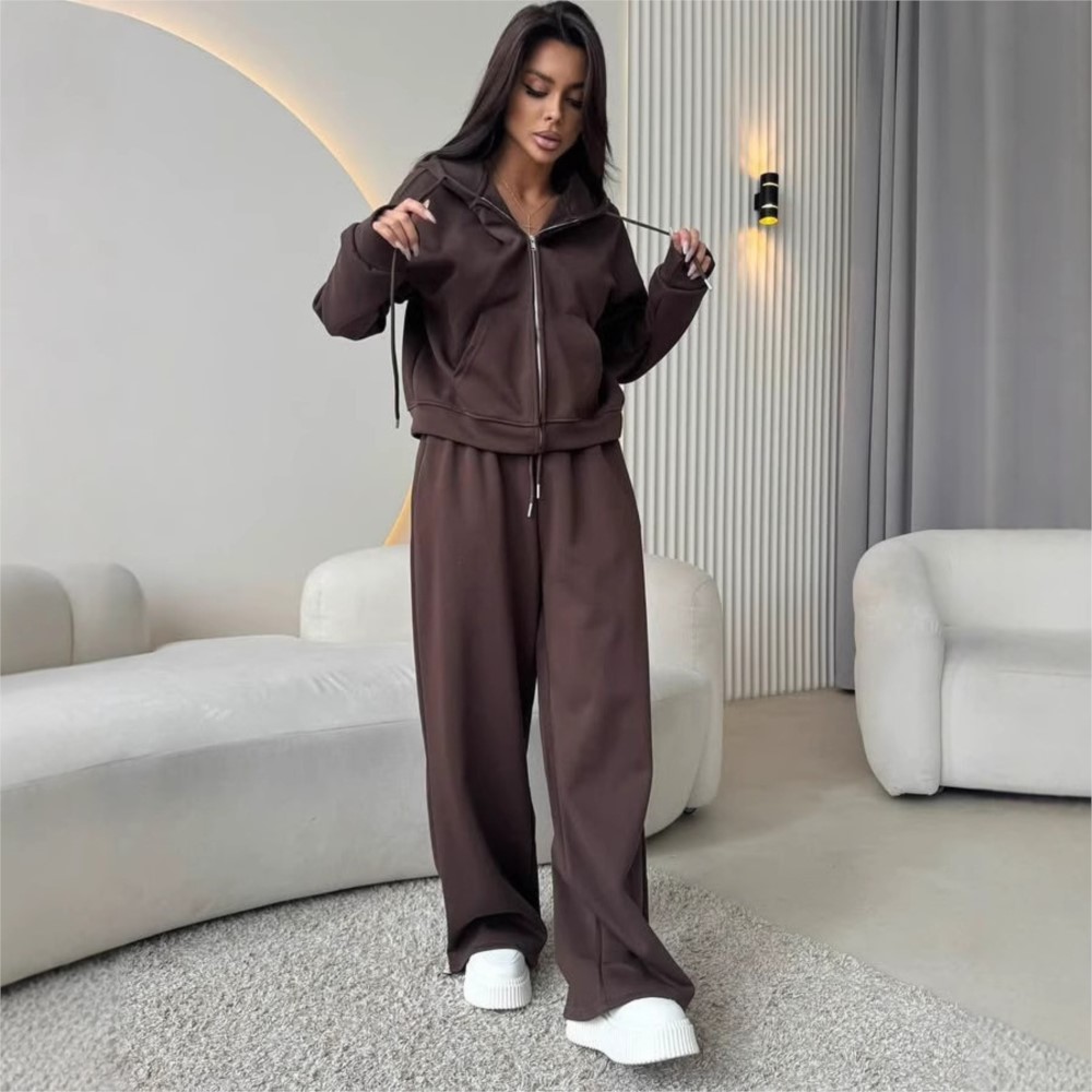 Women's Sports Suit Hooded Swe - Street Fashion Outfit For Men 评论和价格