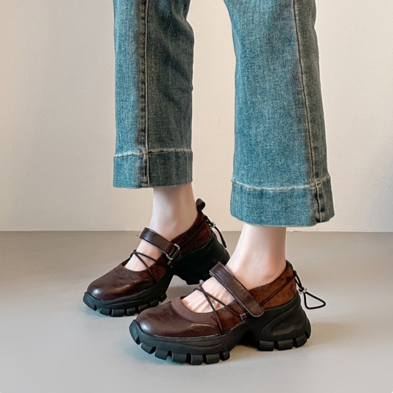 New Retro Ballet Mary Jane Sho - Street Fashion Ladies 评论和价格