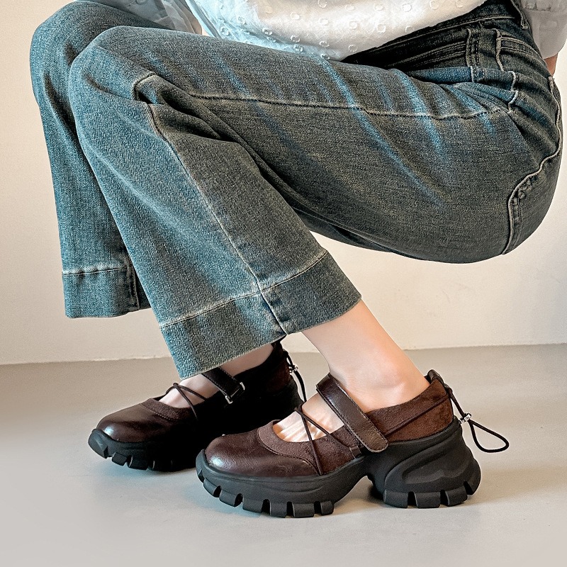 New Retro Ballet Mary Jane Sho - Street Fashion Ladies 评论和价格
