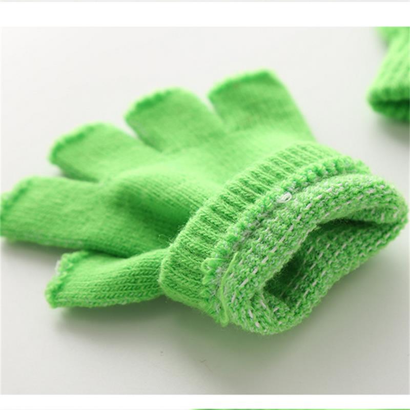 1Pair Unisex Black Half Finger - Street Fashion Gloves 评论和价格