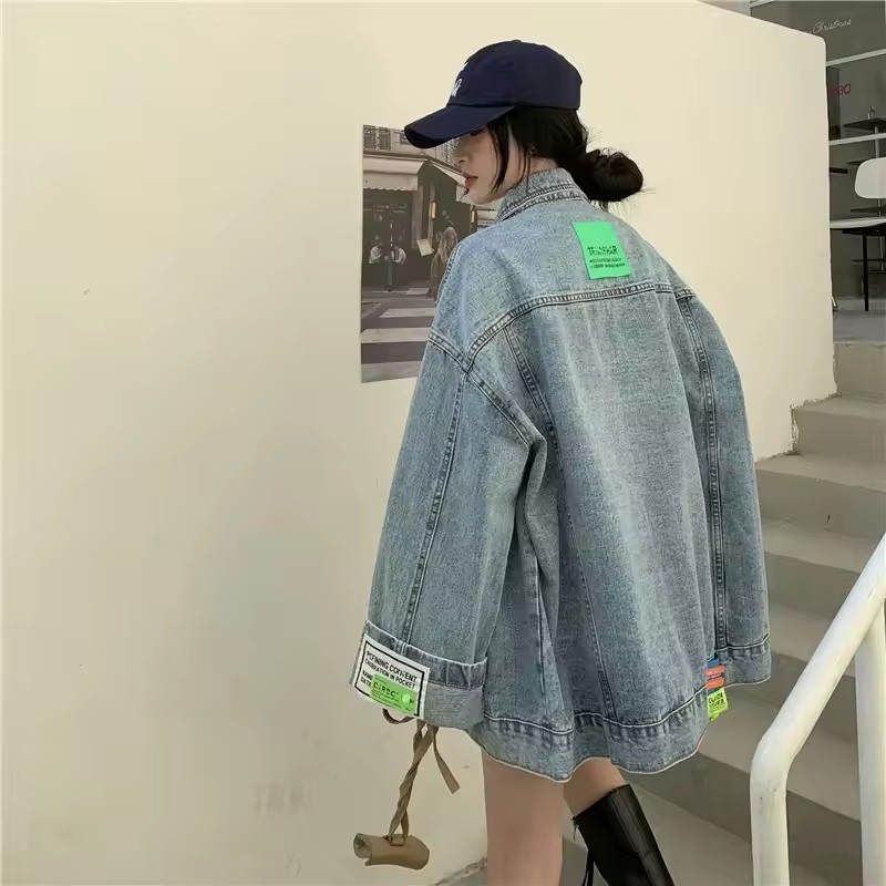 2025 New Fashion Denim Jacket  - Korean Street Fashion Female 评论和价格