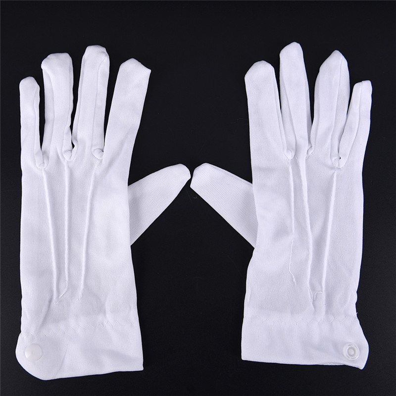 1Pair White Formal Gloves Men  - Street Fashion Gloves 评论和价格