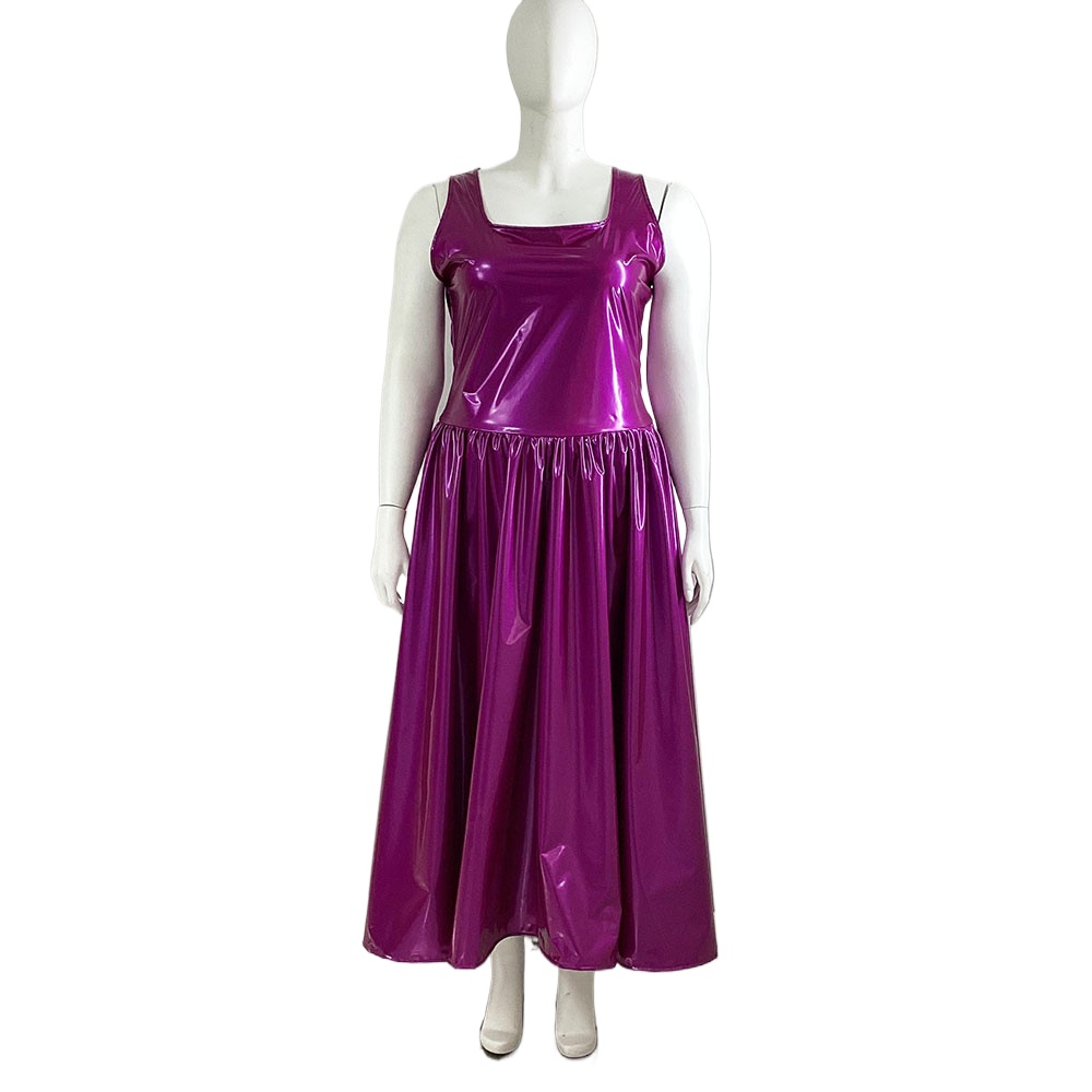 Women's PVC Tank Dress, Sleeve - Queen Street Fashion 评论和价格