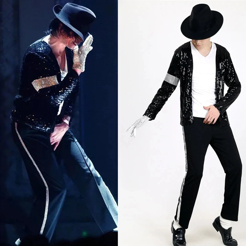 Michael Jackson Costume Cospla - Street Fashion Gloves 评论和价格