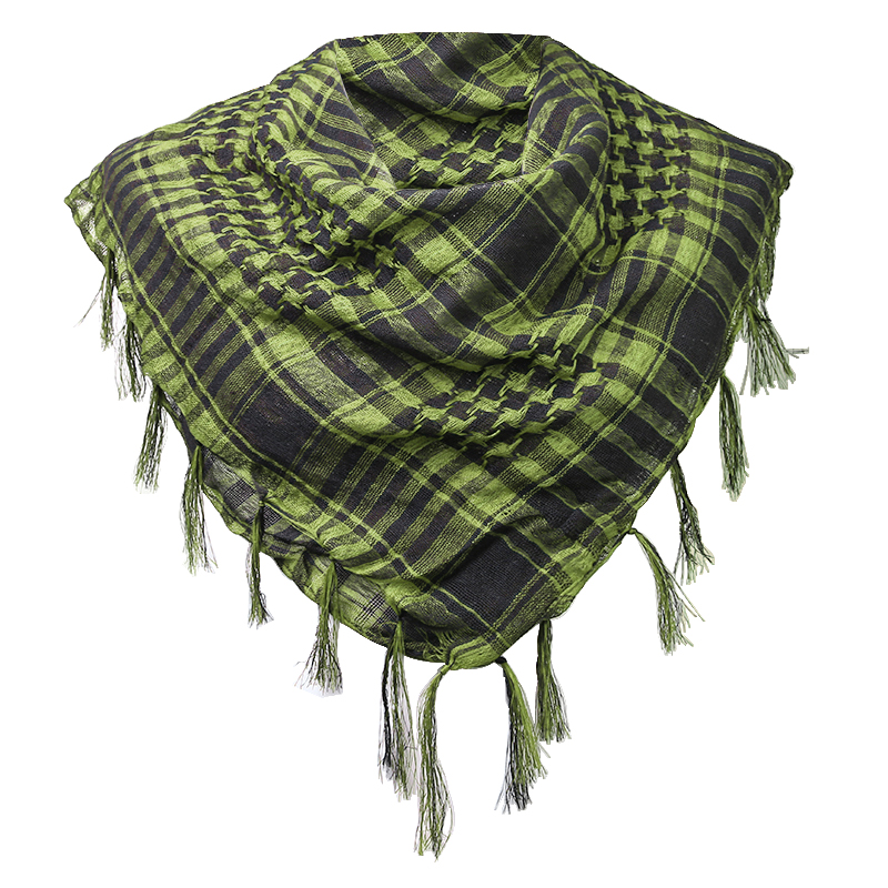 Houndstooth Scarf Plaid Hijab  - Street Fashion Gloves 评论和价格