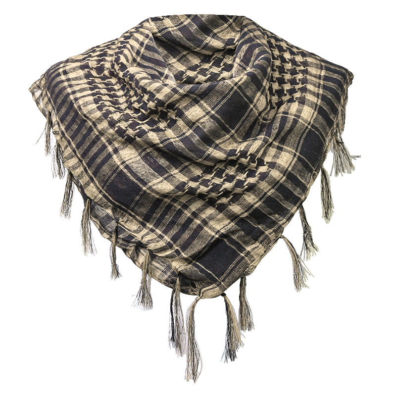Houndstooth Scarf Plaid Hijab  - Street Fashion Gloves 评论和价格