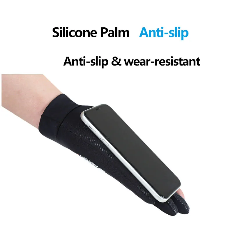 Men's Summer Ice Silk Cycling  - Street Fashion Gloves 评论和价格