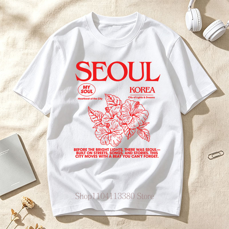 Korean Style Seoul Hibiscus Pr - Street Fashion Seoul 评论和价格