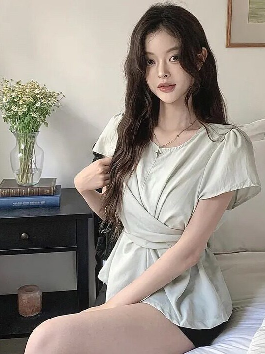 Fashionable Chic Waist-Cinchin - Street Fashion In Korea 评论和价格