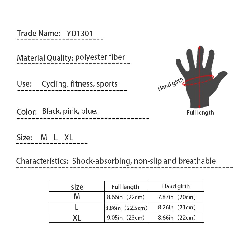 Outdoor Cycling Gloves, Bicycl - Street Fashion Gloves 评论和价格