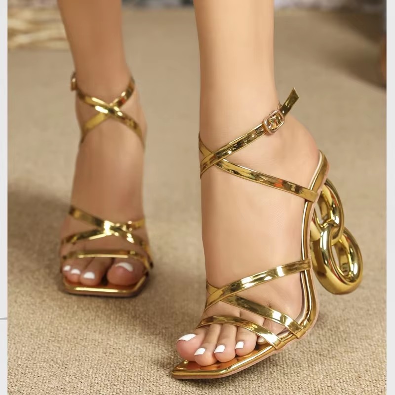 Eilyken Fashion Golden Narrow  - Street Fashion Ladies 评论和价格