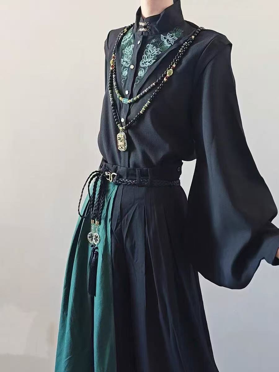 New Chinese Style Bisex Suits  - Street Fashion Outfit For Men 评论和价格