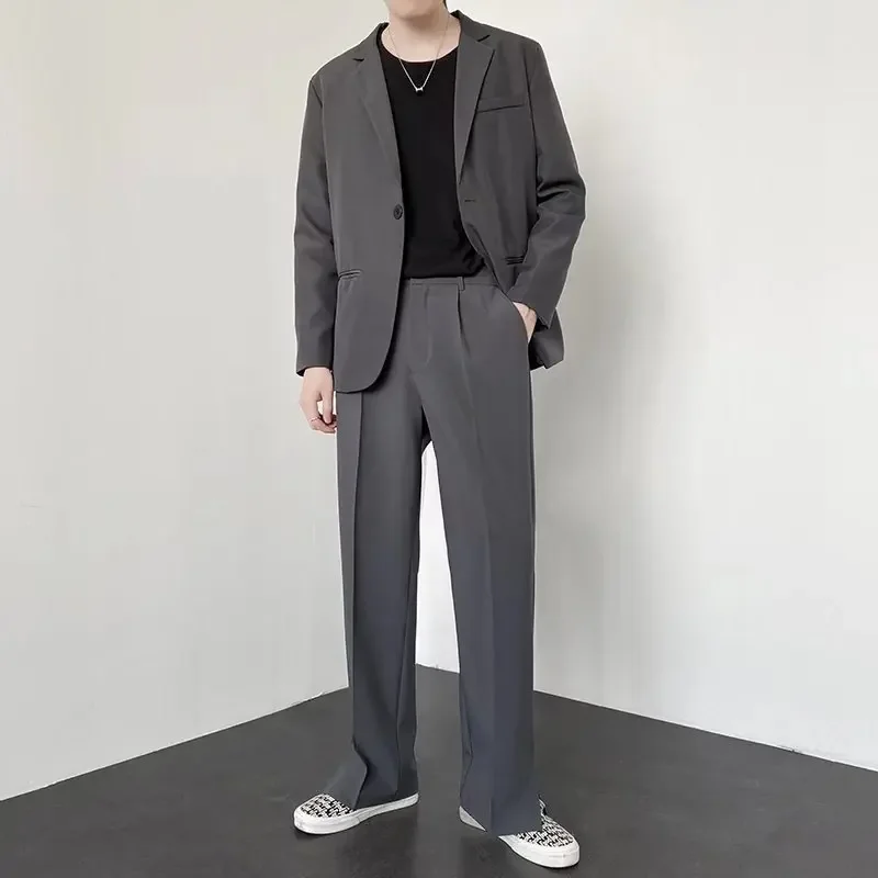 Korean Fashion Men Straight Ba - Street Fashion In Korea 评论和价格