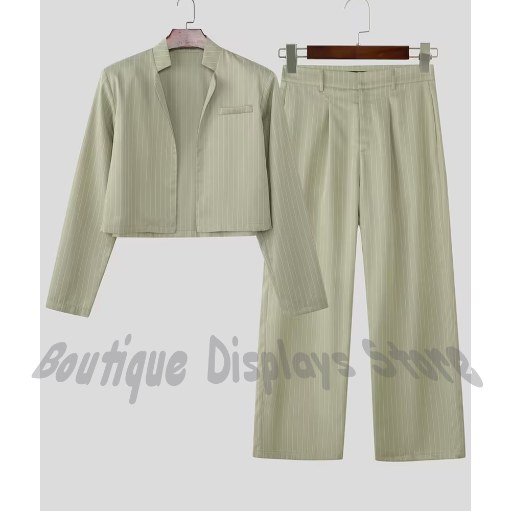 Chic Tailored Men's Suit Set(J - Street Fashion Outfit For Men 评论和价格